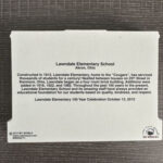 Lawndale Elementary Akron Ohio Public School Kenmore Wooden Replica