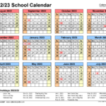 Lee County Calendar 2022 2023 May Calendar 2022