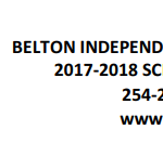 Leon Heights Elementary School District Instructional Calendar