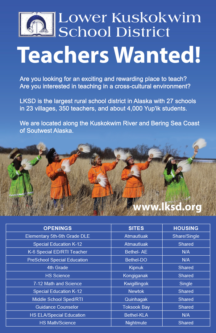 Lower Kuskokwim School District Military Strategic