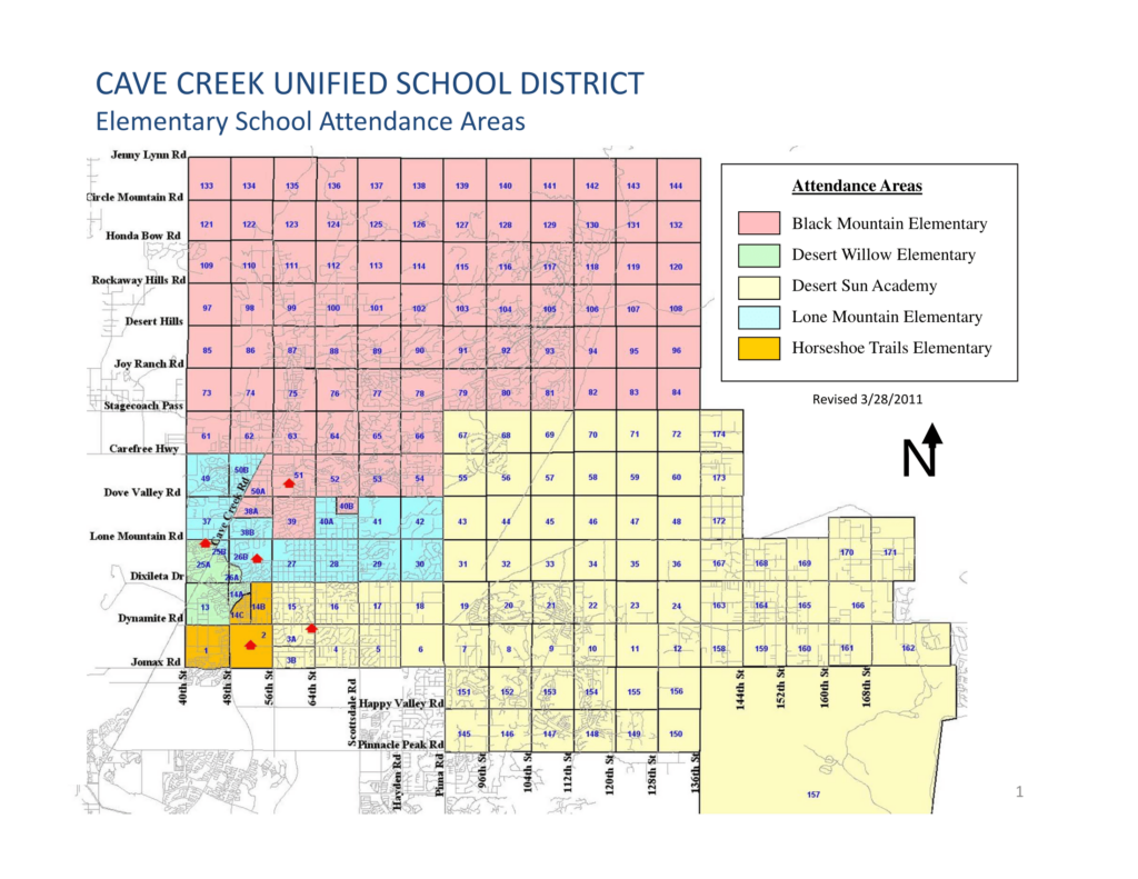 Maricopa County School District Map Maps Catalog Online