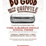 Mark Your Calendar Chipotle Fundraiser To Benefit YSMS Committee