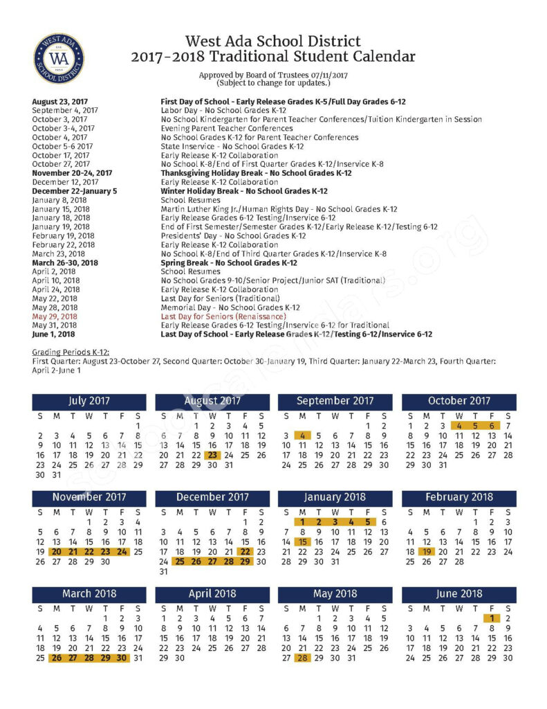 Meridian Elementary School Calendar 2023 Schoolcalendars