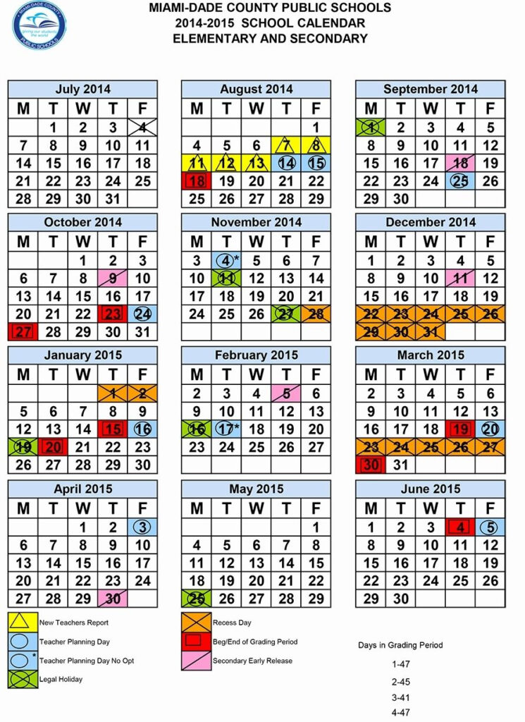 Miami Dade County Public Schools Calendar 2022 23 2023 