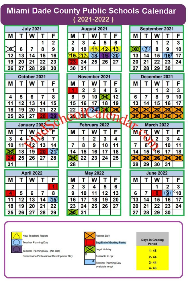 Miami Dade School Calendar 2024 2024 Calendar Printable