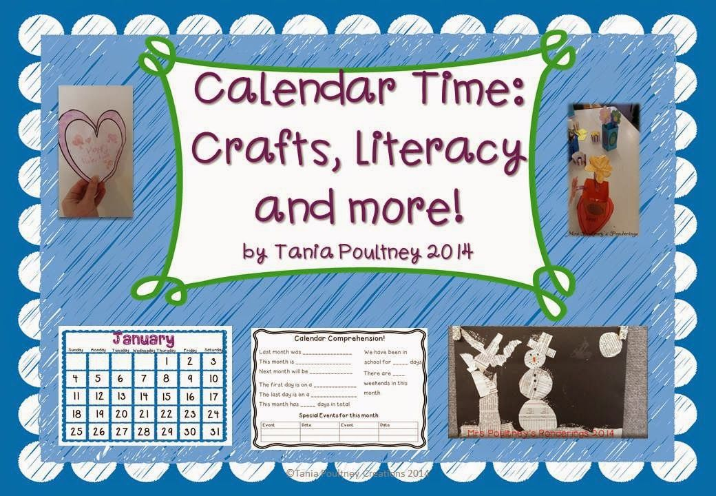 Mrs Poultney s Ponderings Calendar Crafts Calendar Craft Crafts