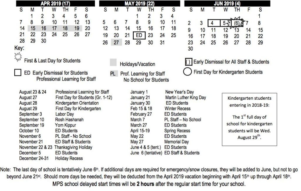 New Changes Proposed For Milford Schools Academic Calendar Milford 