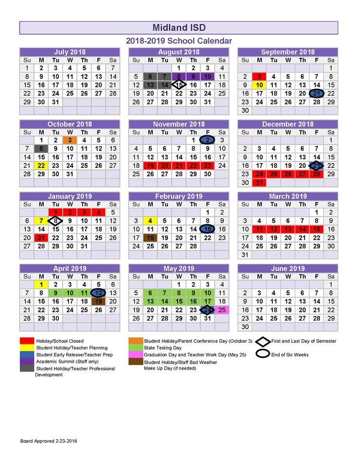 Ocps 2023 24 Calendar Minimalist Blank Printable