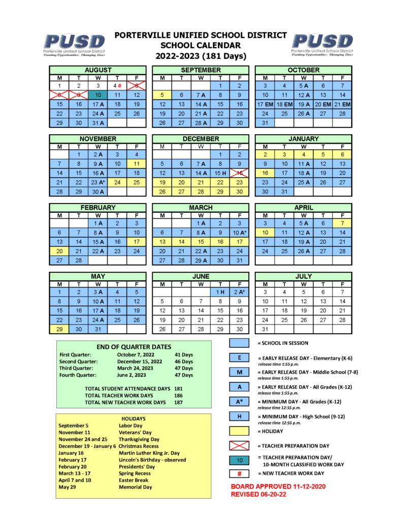 Ousd Calendar 2022 23 Calendar With Holidays Gambaran