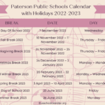 Paterson Public Schools Calendar 2022 US School Calendar