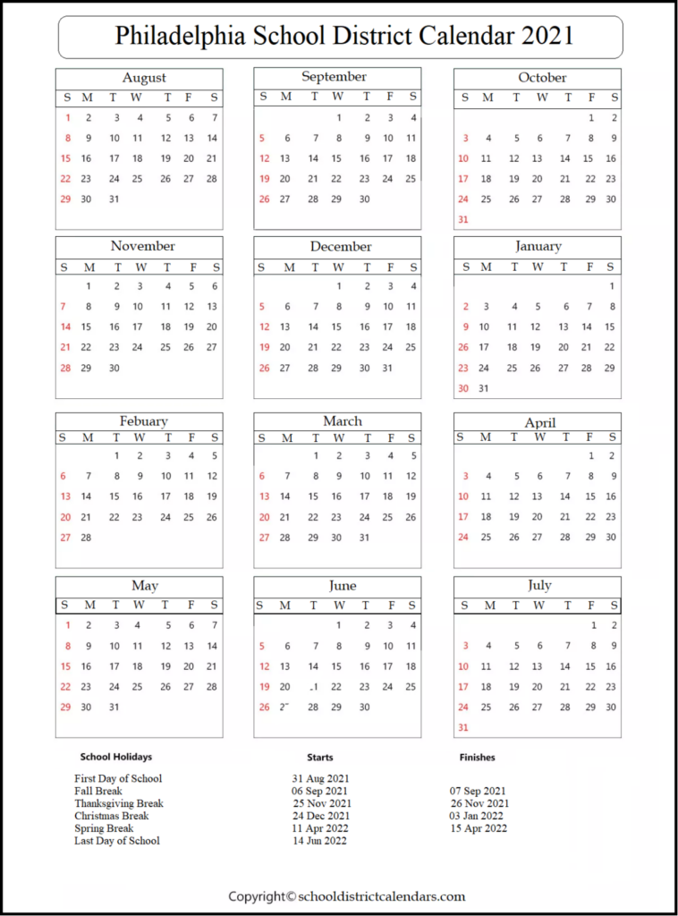 Philasd Calendar 2022 23 Free Printable 2023 Calendar