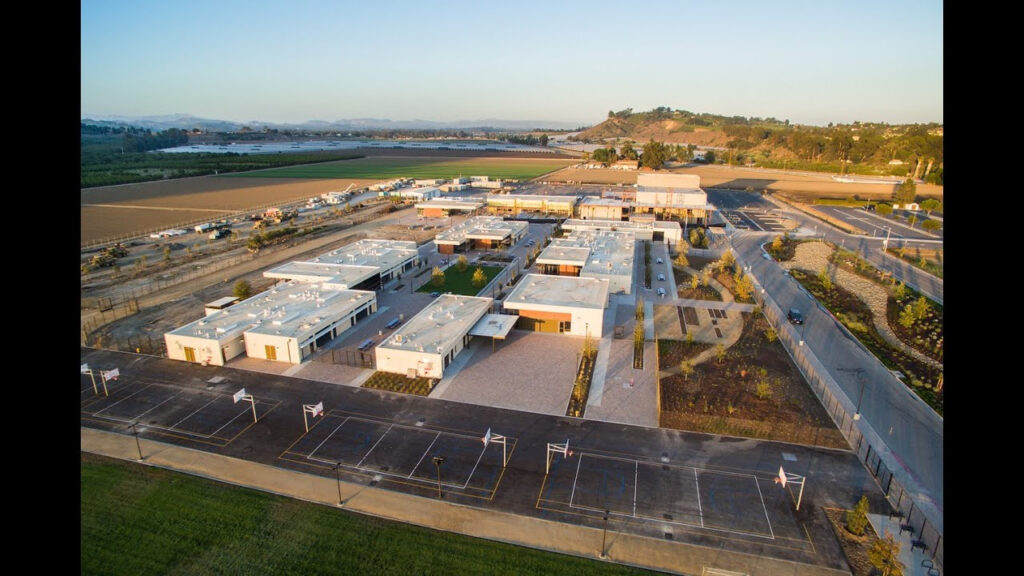 Rancho Campana High School Camarillo From Above YouTube