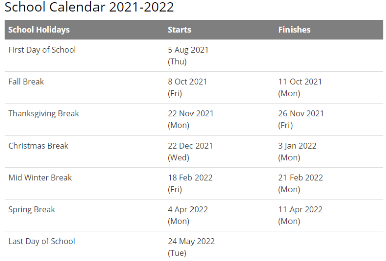  Richmond County Schools Calendar 2022 And 2023 PDF 