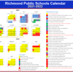 Richmond Public Schools Calendar 2021 2022 Holidays Break