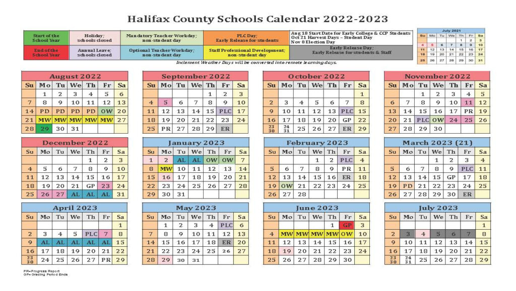 RRSpin Halifax County Schools Releases 2022 23 Calendar