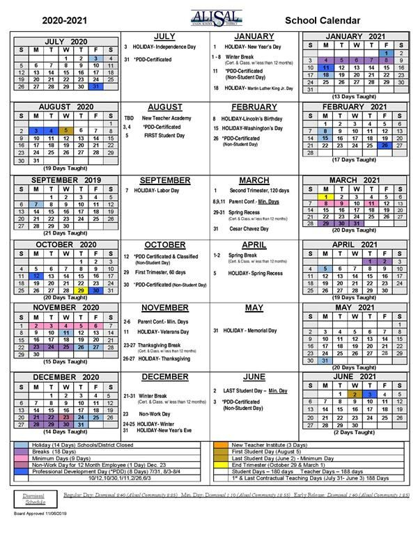 Salinas High School Calendar 2023 Schoolcalendars