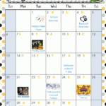 School Calendar Bancroft Elementary School