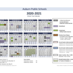 School Calendar Updated 12 14 2020 Auburn Public Schools