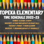 School Start Times Topeka Elementary
