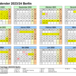 Schulkalender 2023 2024 Berlin F r PDF