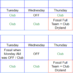 Season Calendar FOSSIL RIDGE HIGH SCHOOL SWIMMING DIVING