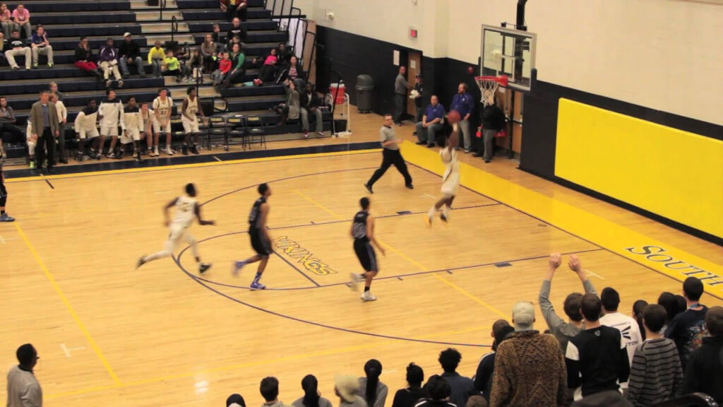 South Iredell High School Varsity Basketball Dunk YouTube