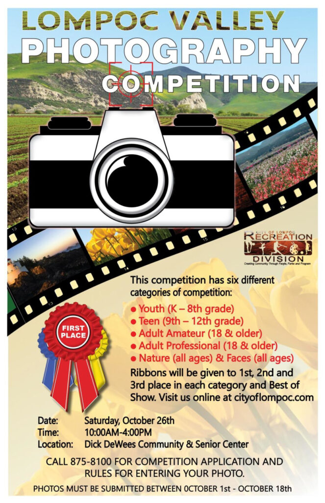 The Lompoc Photography Competition Calendar Lompocrecord