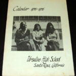 URSULINE HIGH SCHOOL 1975 1976 CALENDAR ACADEMIC SCHEDULE SANTA ROSA