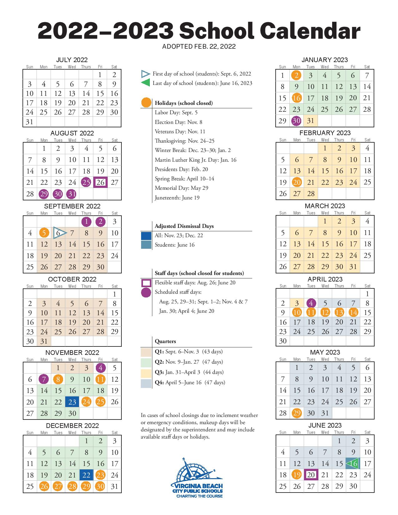 Vb Public Schools Calendar 2023