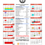 Washington County Schools Washington County School District Calendar