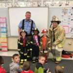 Weldon Volunteer Fire Fighters Visit Kindergarteners At Copper Beech