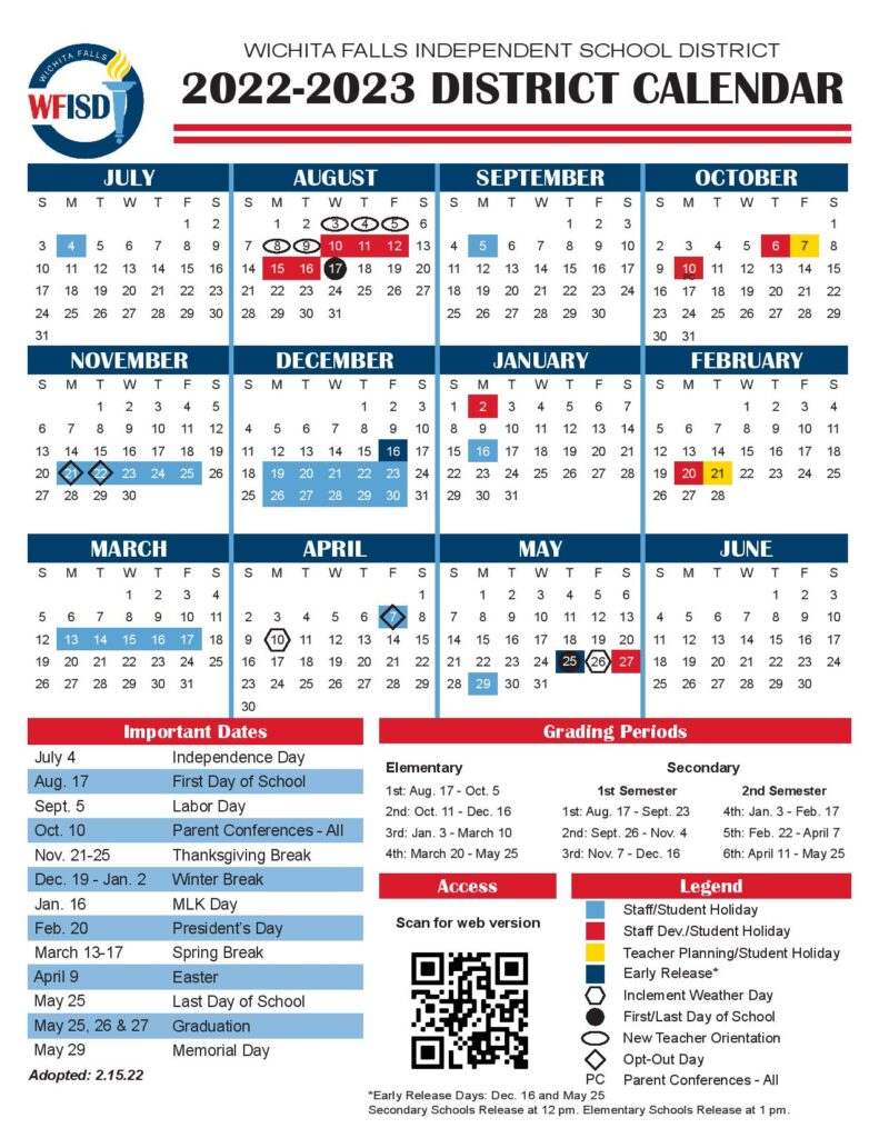 Wfisd Calendar 23 24 Printable Calendar