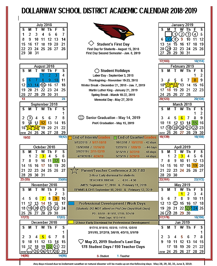 When Do Pine Bluff High School District 2022 2023 School Year Calendar 