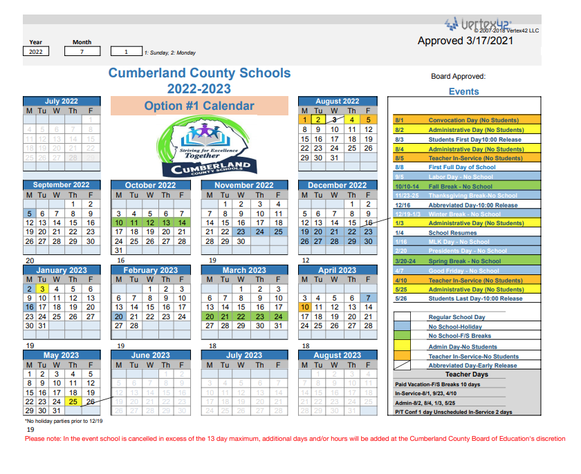 When Do Pine Bluff High School District 2022 2023 School Year Calendar 