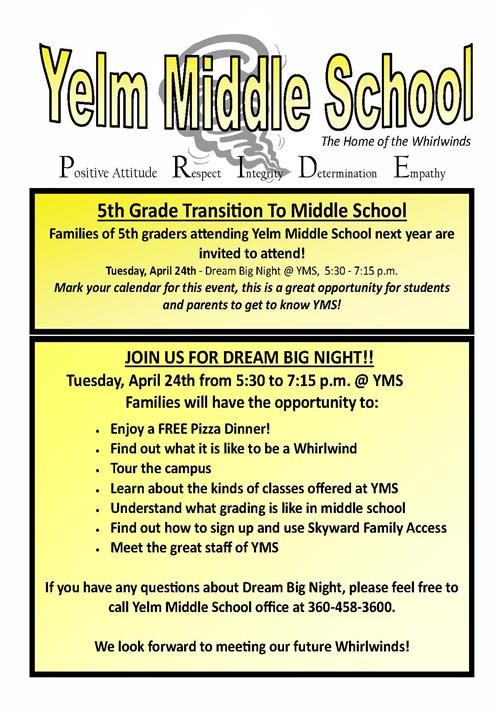 Yelm Middle School Overview